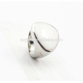 Factory Wholesale White Gemstone Big Stone Ring